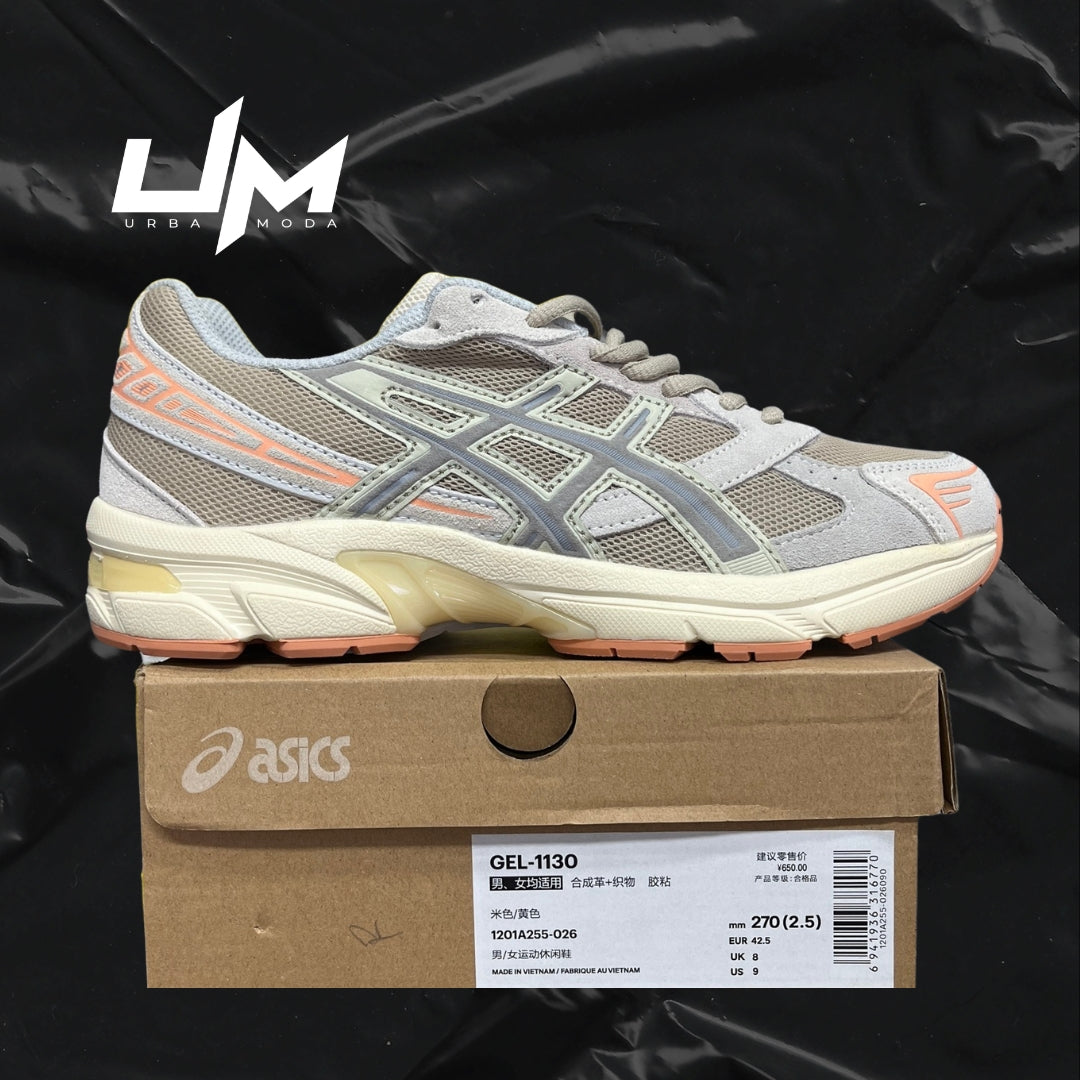 Asics 1130 Grey Cream Peach