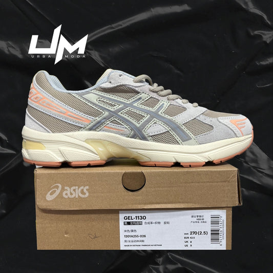 Asics 1130 Grey Cream Peach