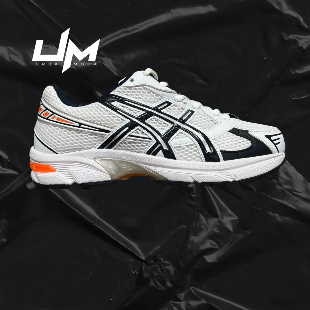 Asics 1130 White Black Orange