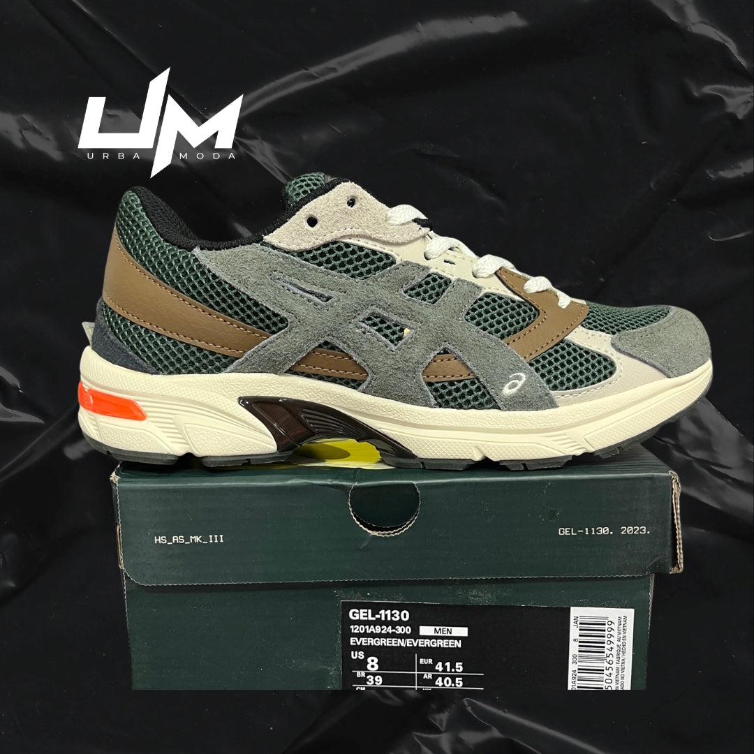 Asics 1130 Green Olive Brown