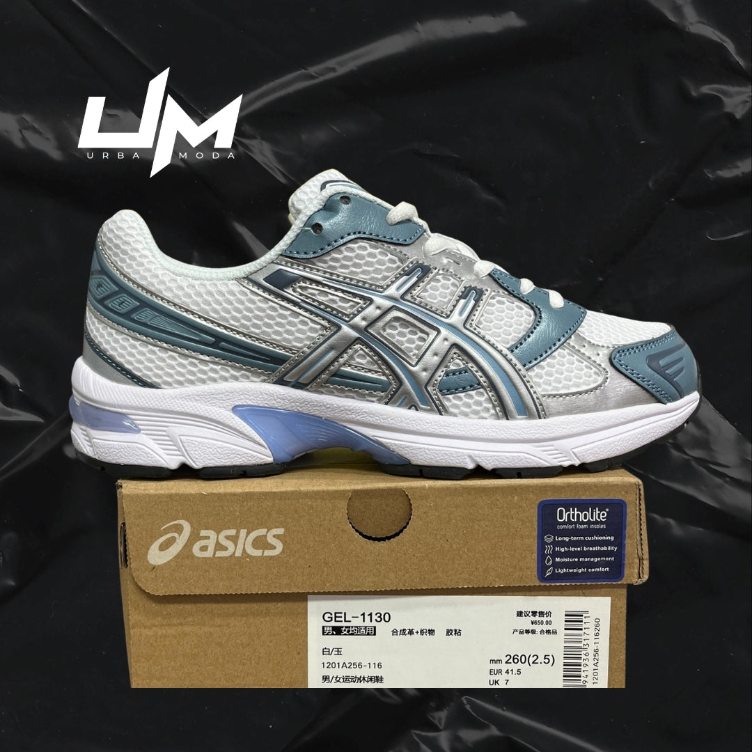 Asics 1130 White Blue Lavender