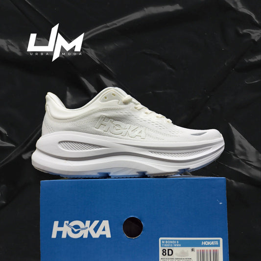 Hoka Bondi 9 All White