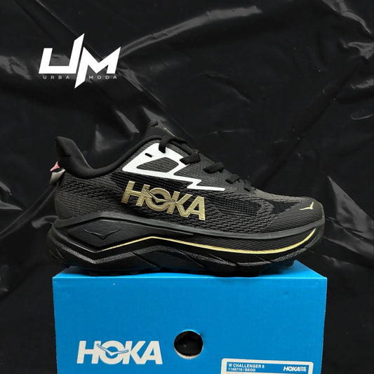 Hoka Challenger 8 Black Gold