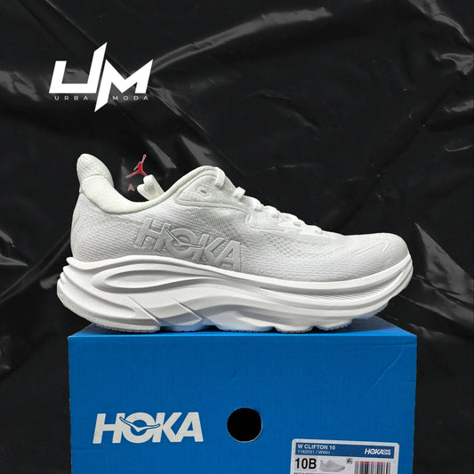 Hoka Clifton 10 All White