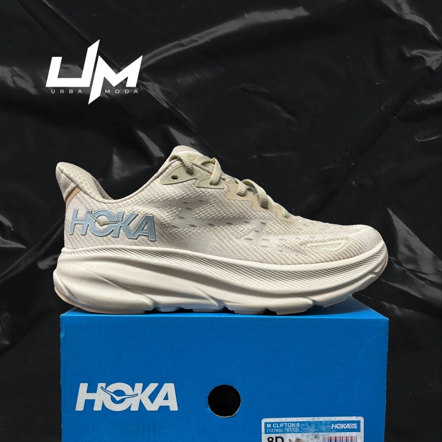 Hoka Clifton 9 Cream Sage