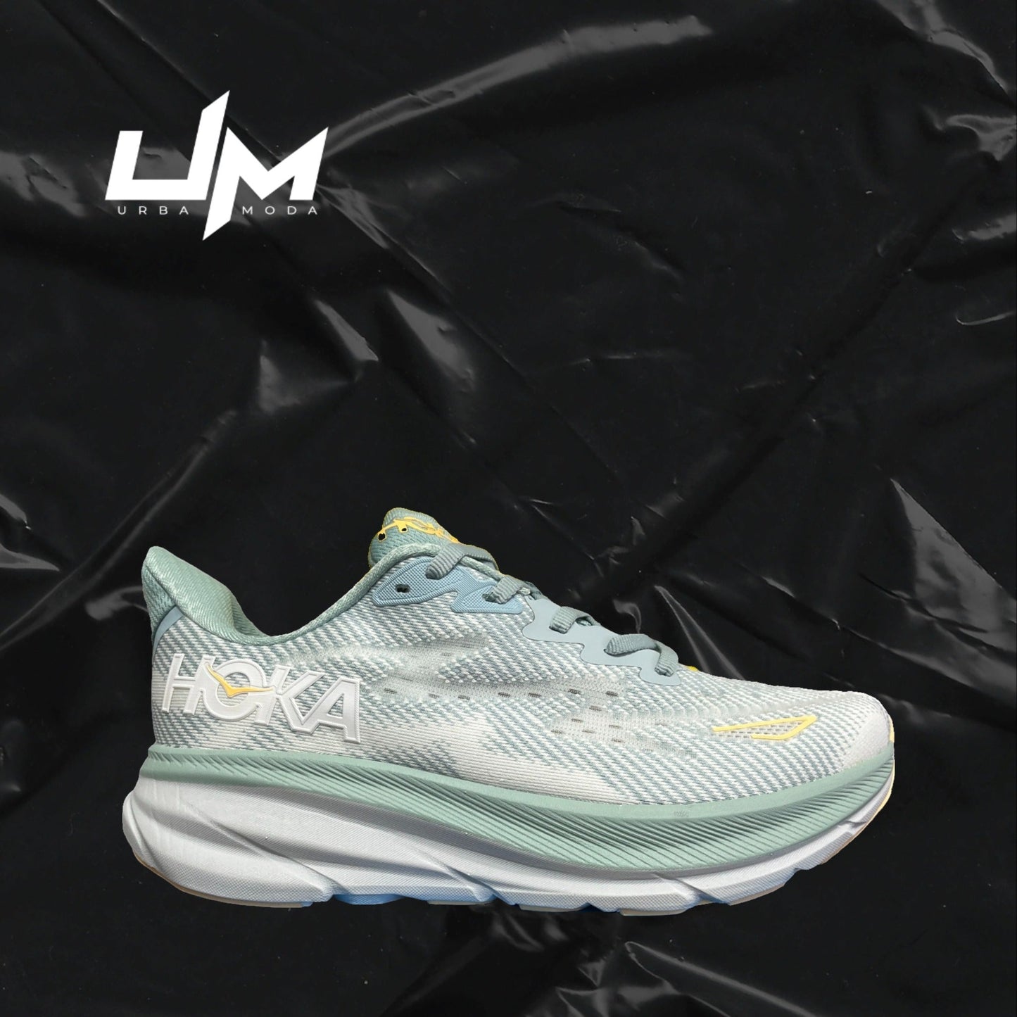 Hoka Clifton 9 Mint White