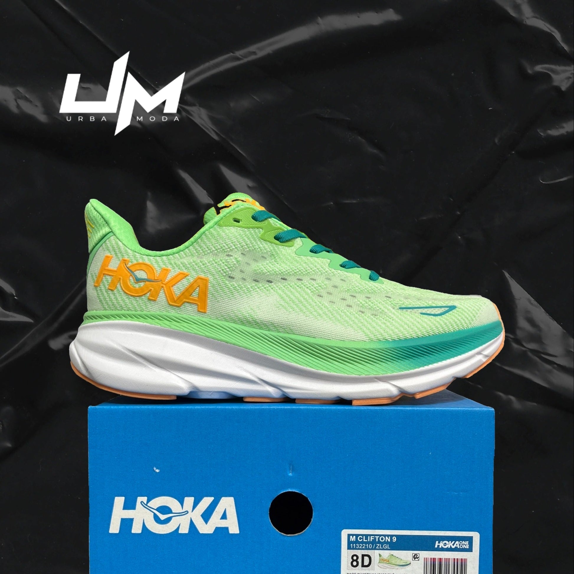 Hoka Clifton 9 Green Mint