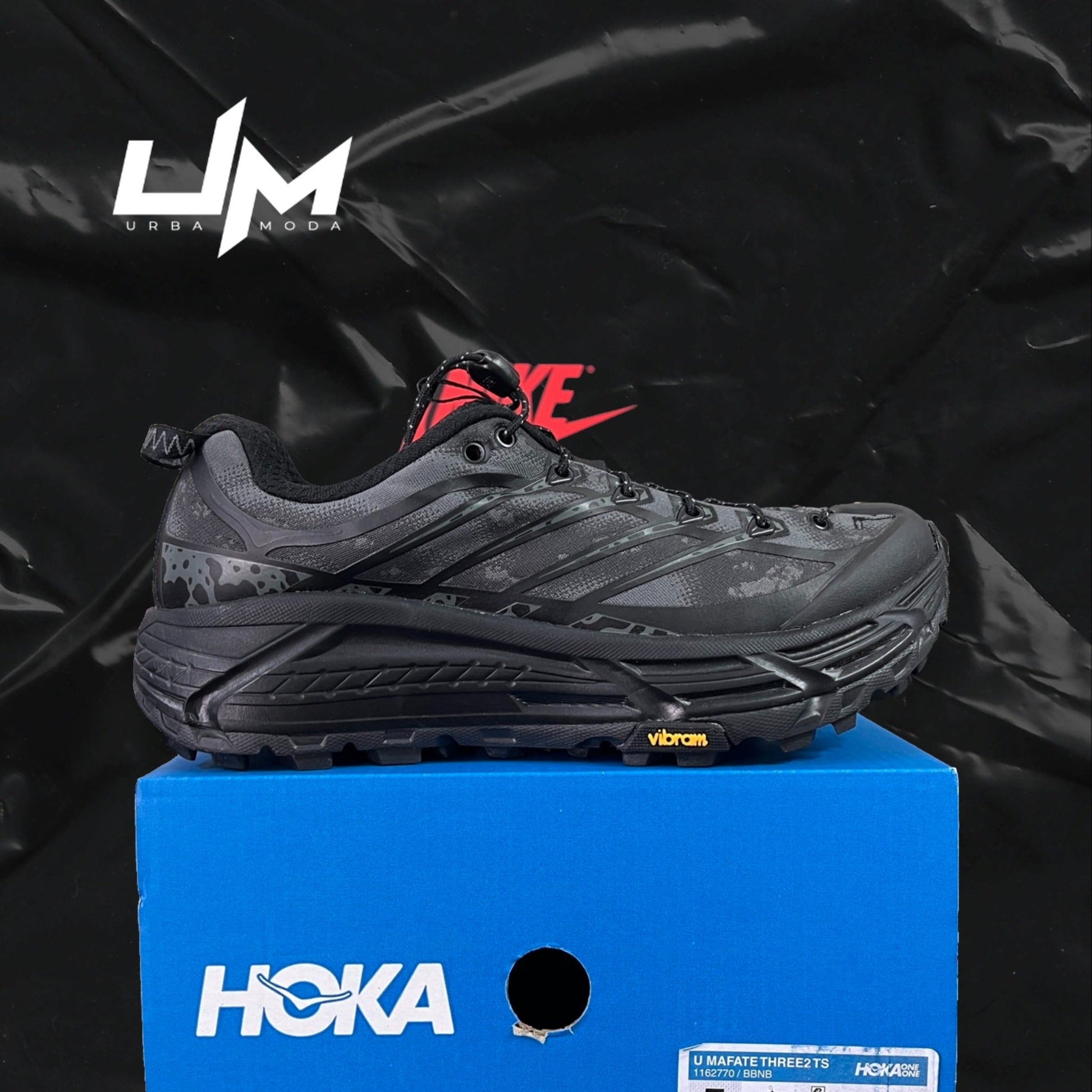 Hoka Mafate Three2 TS All Black