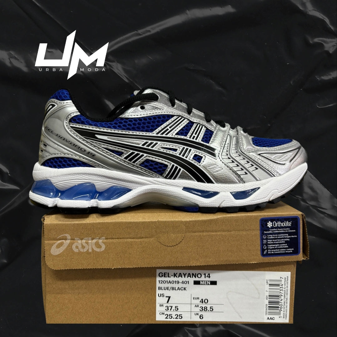 Asics Kayano 14 Blue Black