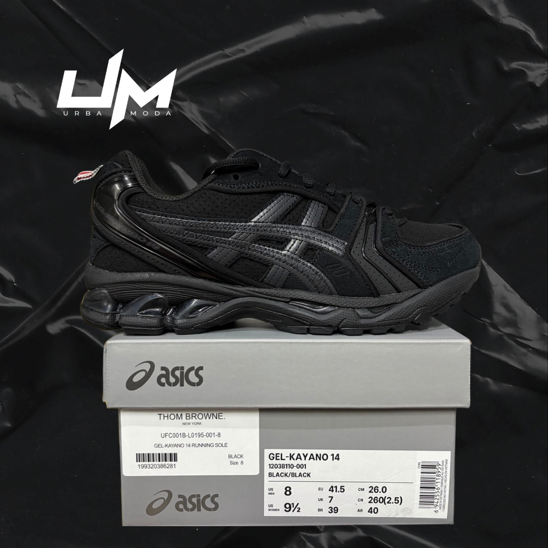 Asics Kayano 14 Thom Browne Black