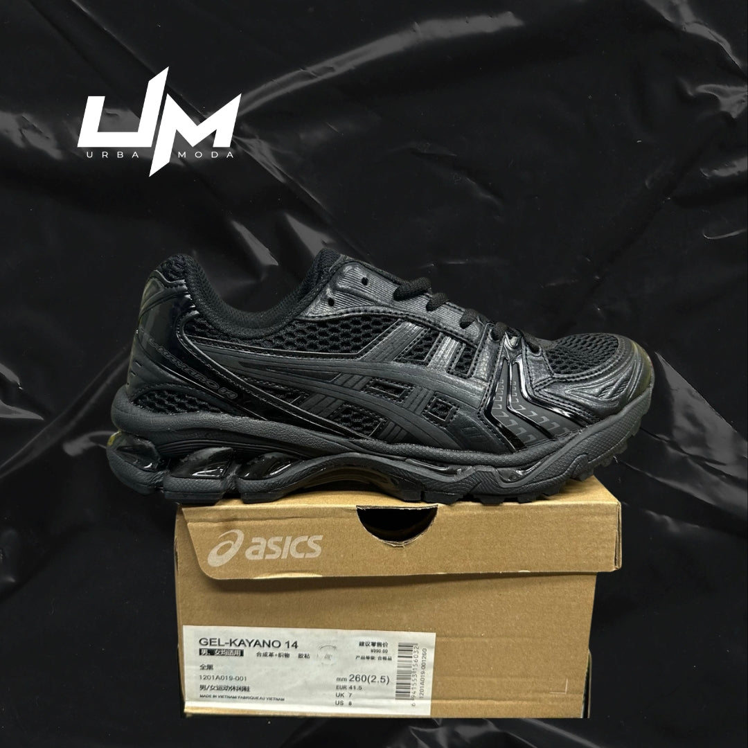 Asics Kayano 14 Black Dark Grey