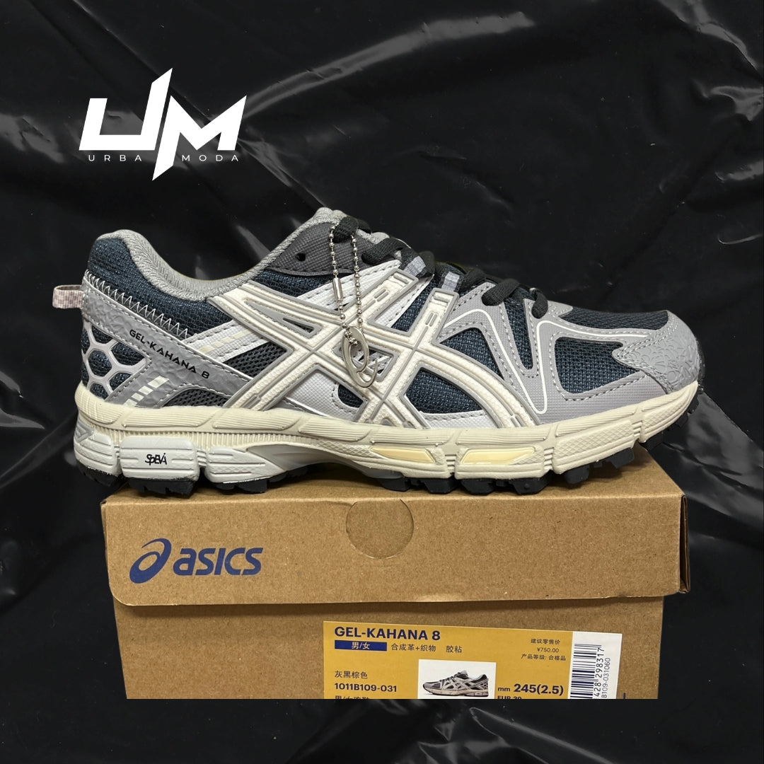 Asics Kahana 8 Grey Navy Cream