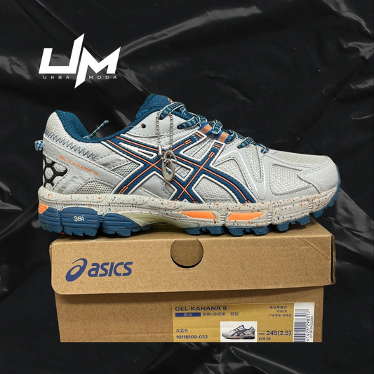 Asics Kahana 8 White Grey Blue