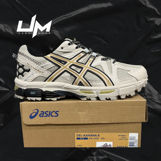 Asics Kahana 8 Cream Tan Gold