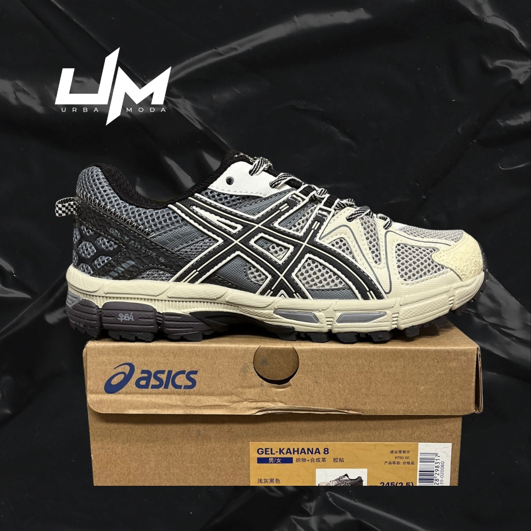 Asics Kahana 8 Grey Black Cream