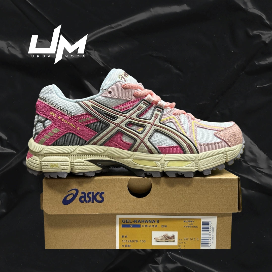 Asics Kahana 8 Pink Cream Blue