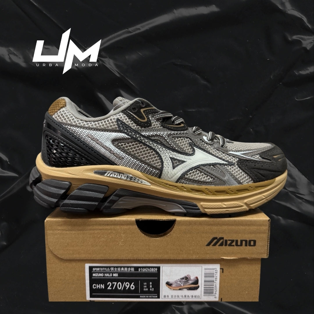 Mizuno Halo Mix Grey Tan Black