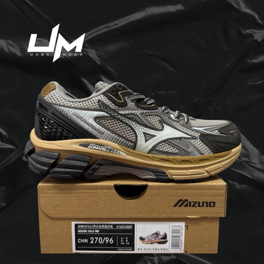 Mizuno Halo Mix Grey Tan Black