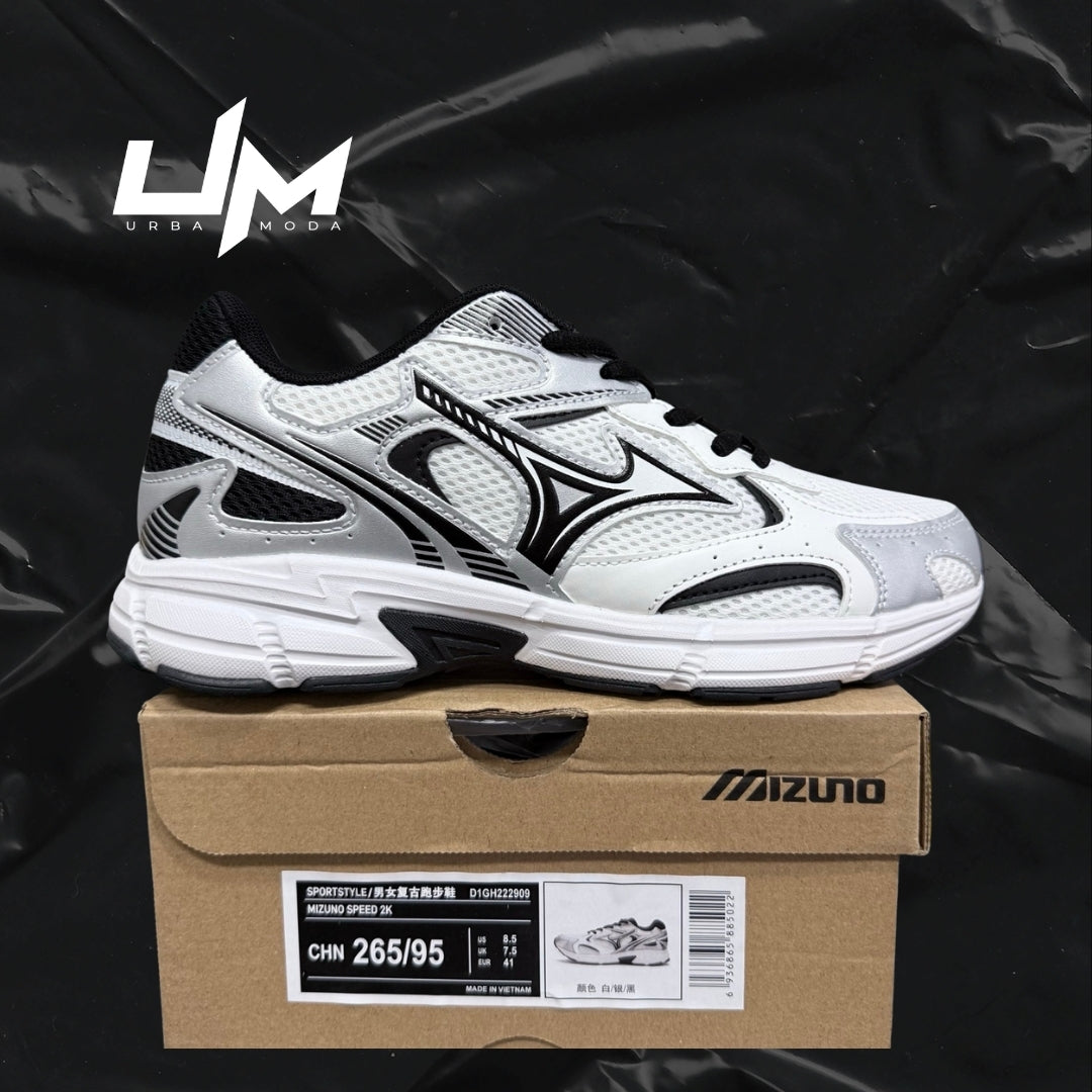 Mizuno Speed 2K White Silver Black