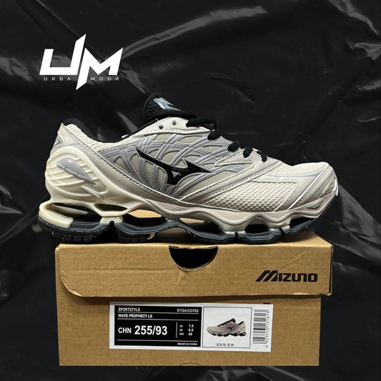 Mizuno Wave Prophecy LS Cream Grey Black