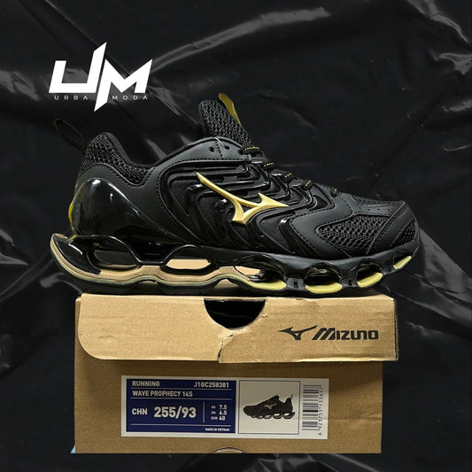 Mizuno Wave Prophecy 14S Black Gold