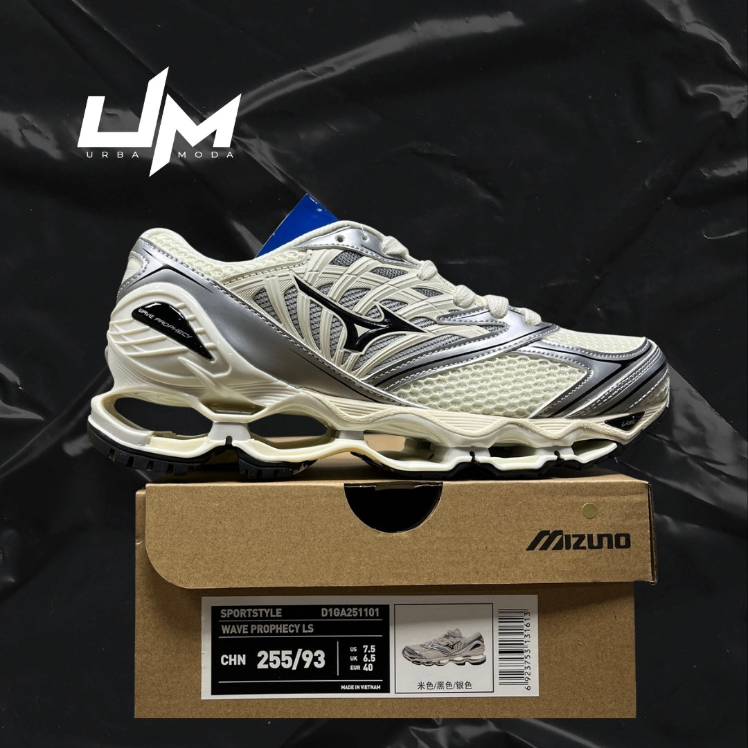 Mizuno Wave Prophecy LS Cream Silver