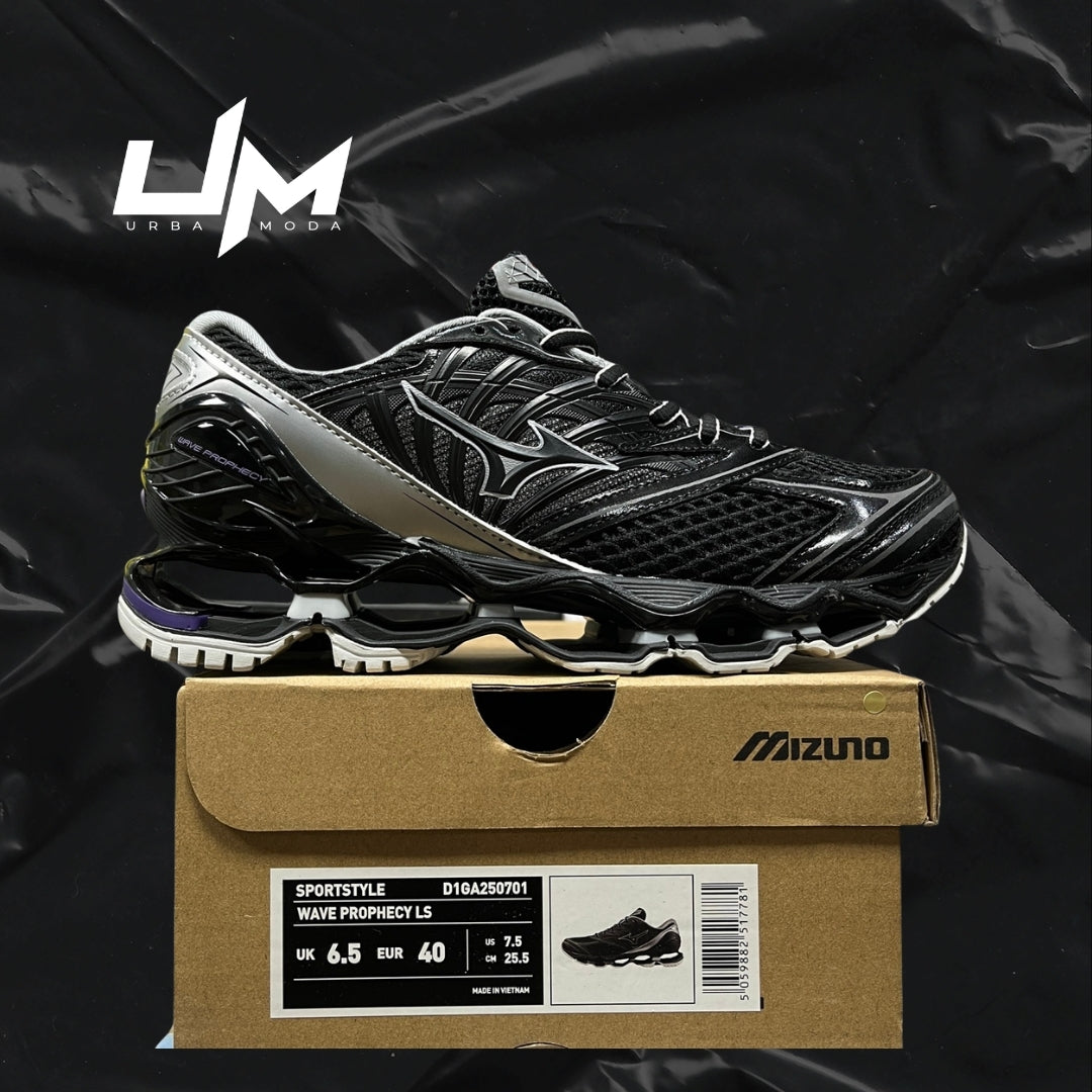 Mizuno Wave Prophecy LS Black Silver