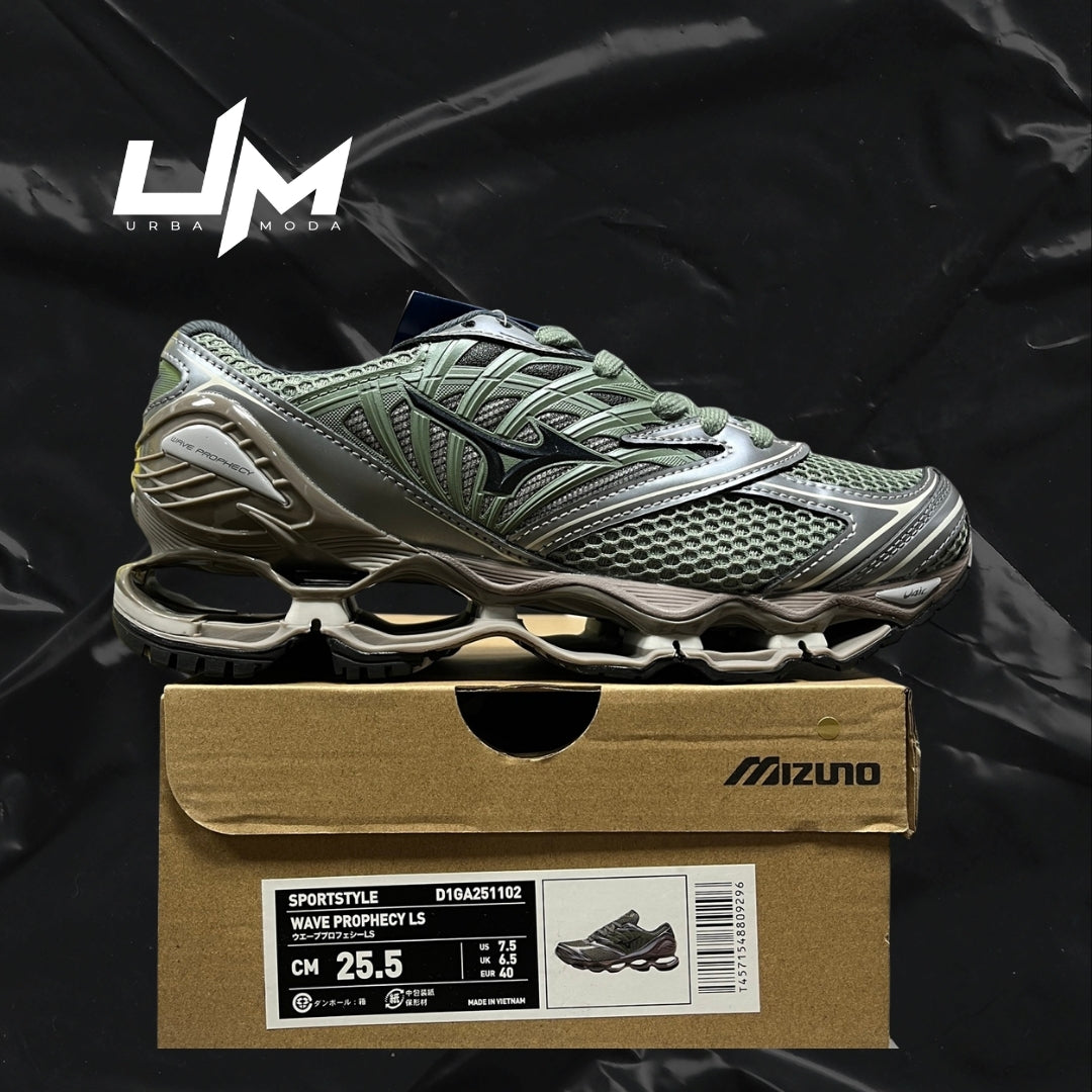 Mizuno Wave Prophecy LS Green Silver