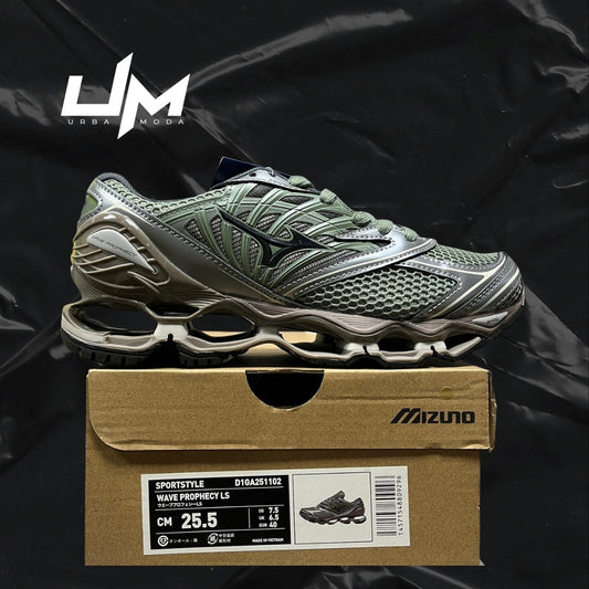 Mizuno Wave Prophecy LS Green Silver