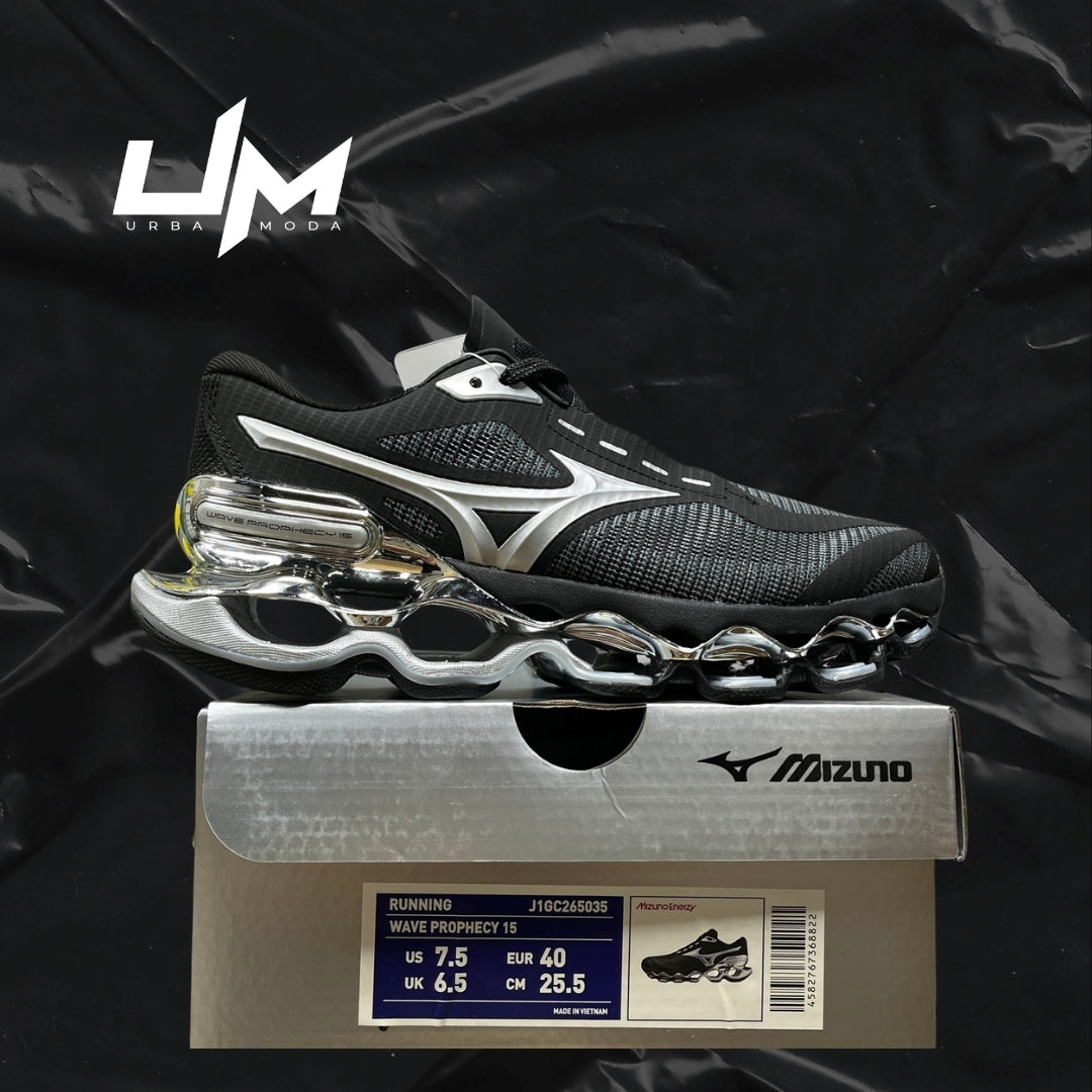 Mizuno Wave Prophecy 15 Black White
