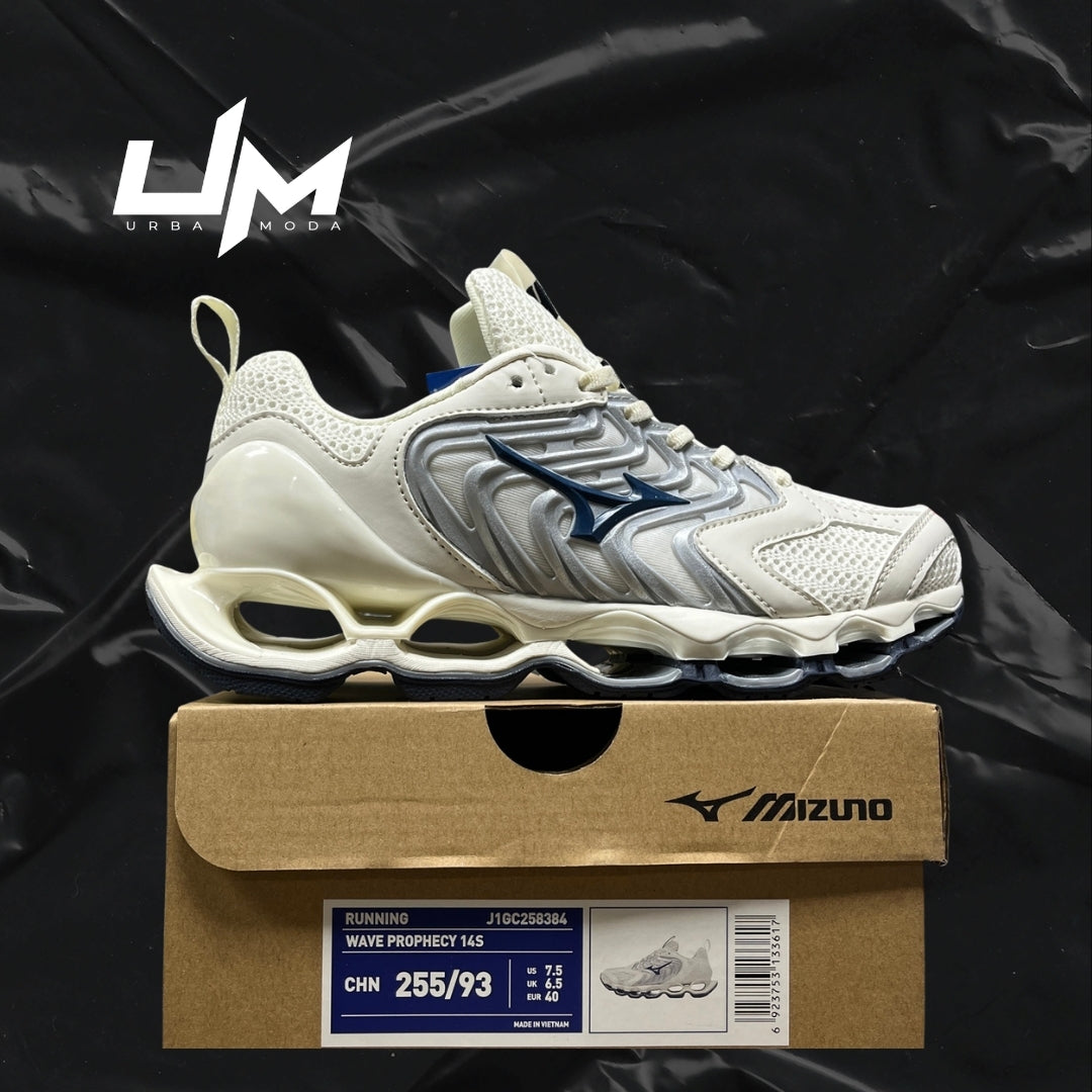 Mizuno Wave Prophecy 14S Cream Blue