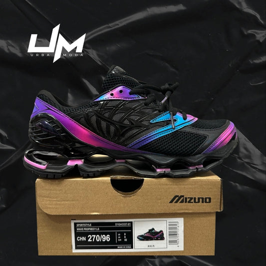 Mizuno Wave Prophecy LS Black Pink Iridescent