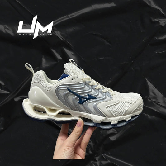 Mizuno Wave Prophecy LS Cream Navy