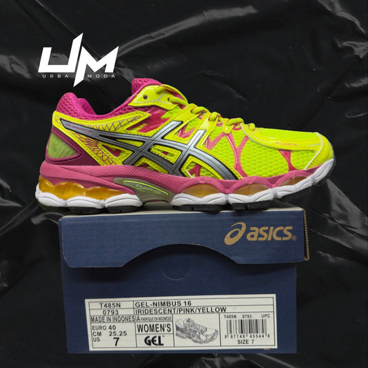 Asics Nimbus 16 Iridescent Pink Yellow
