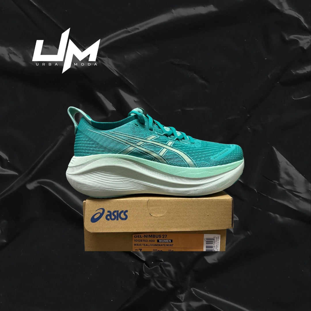 Asics Nimbus 27 Teal Mint