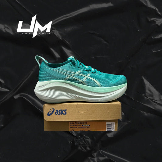 Asics Nimbus 27 Teal Mint