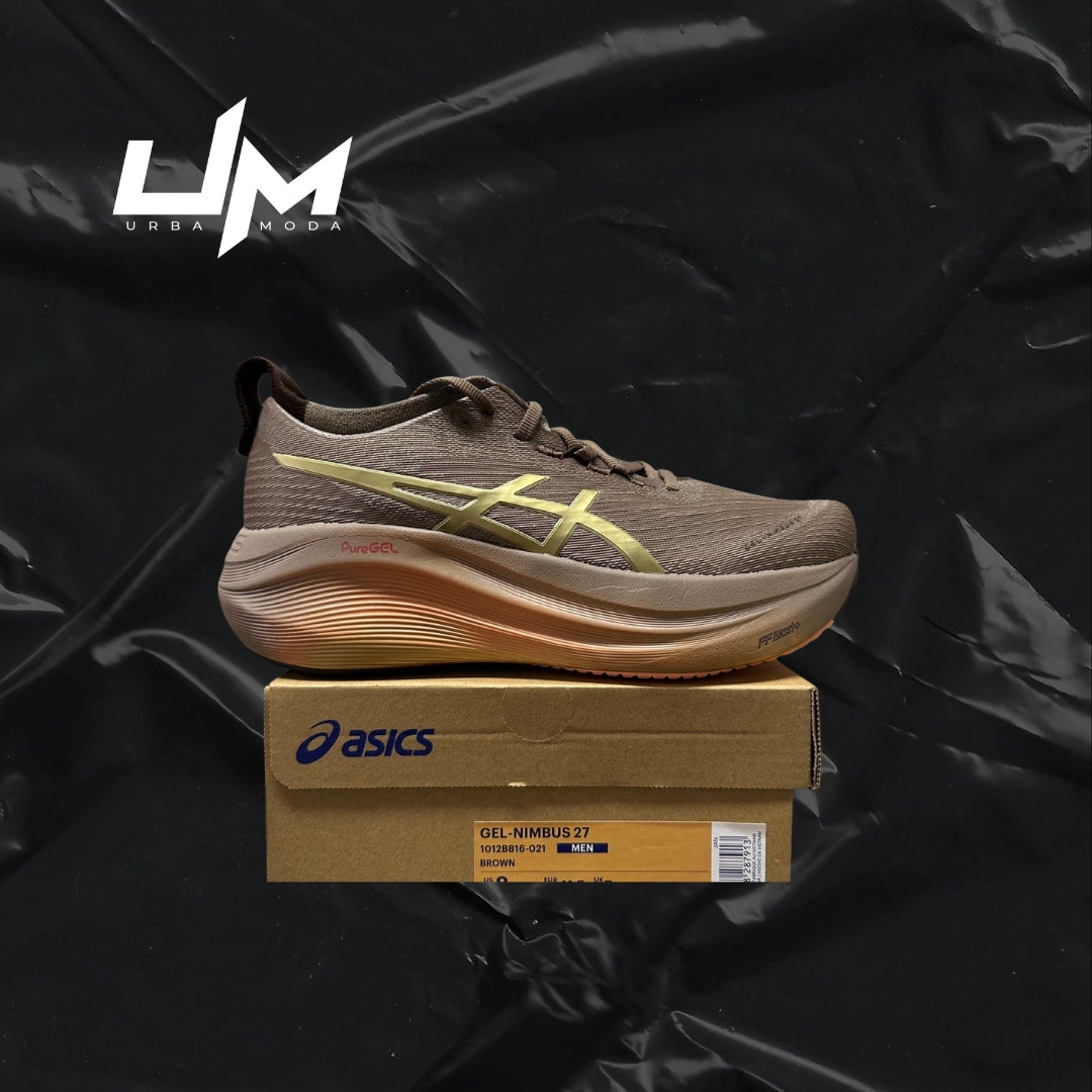 Asics Nimbus 27 Brown Gold