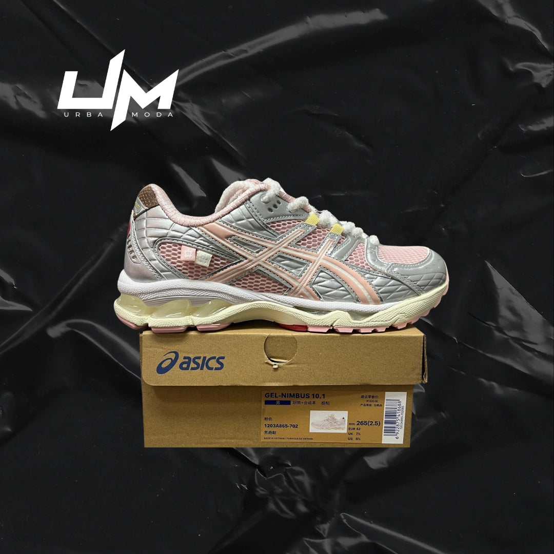 Asics Nimbus 10.1 Pink White Silver