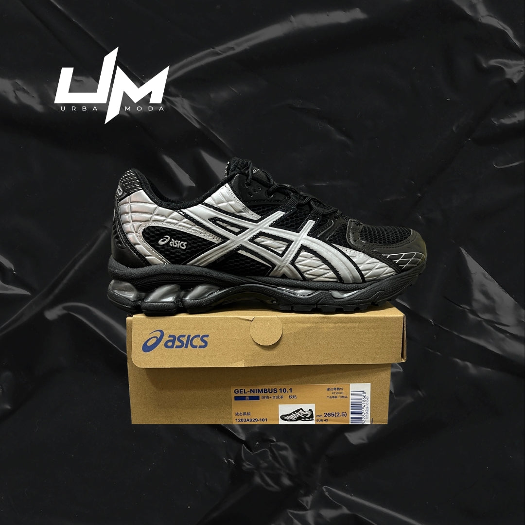 Asics Nimbus 10.1 Black Silver Grey