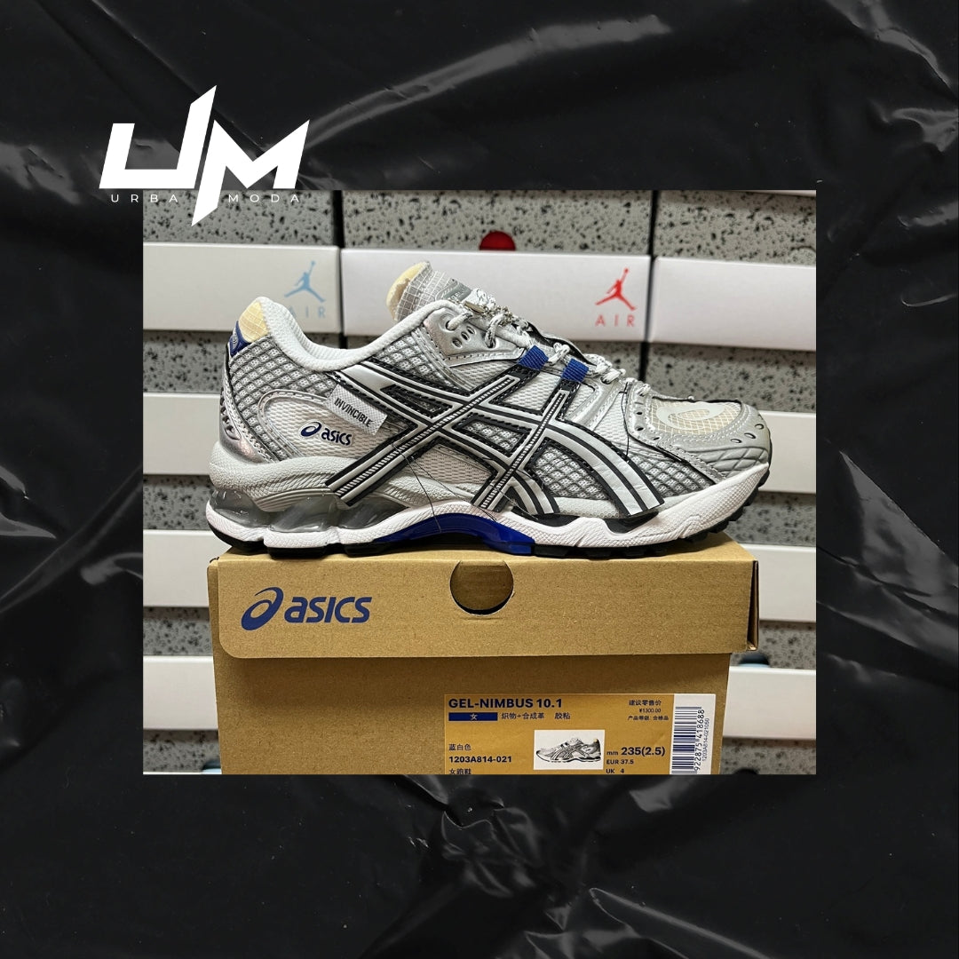 Asics Nimbus 10.1 Silver White Cream