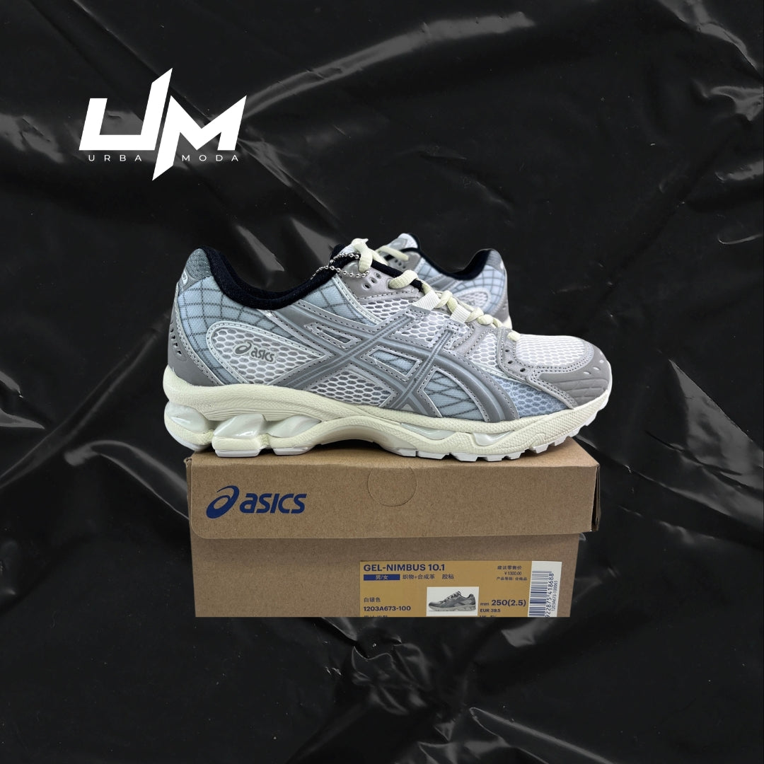 Asics Nimbus 10.1 Light Blue White Grey