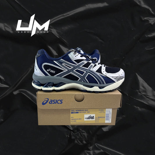 Asics Nimbus 10.1 Navy Silver Cream