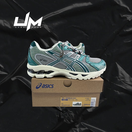 Asics Nimbus 10.1 Teal Grey Cream