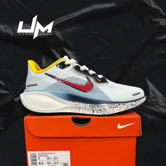 Nike Air Zoom Pegasus 41 White Red Speckle