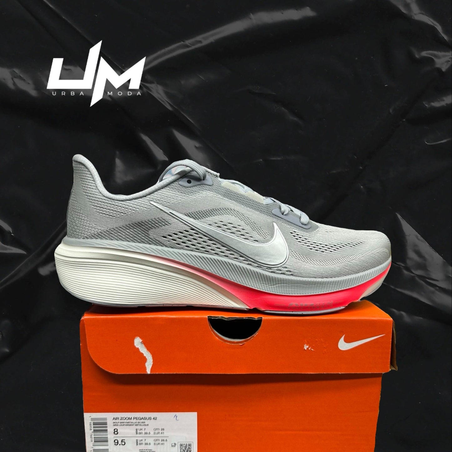 Nike Air Zoom Pegasus 42 Grey Pink