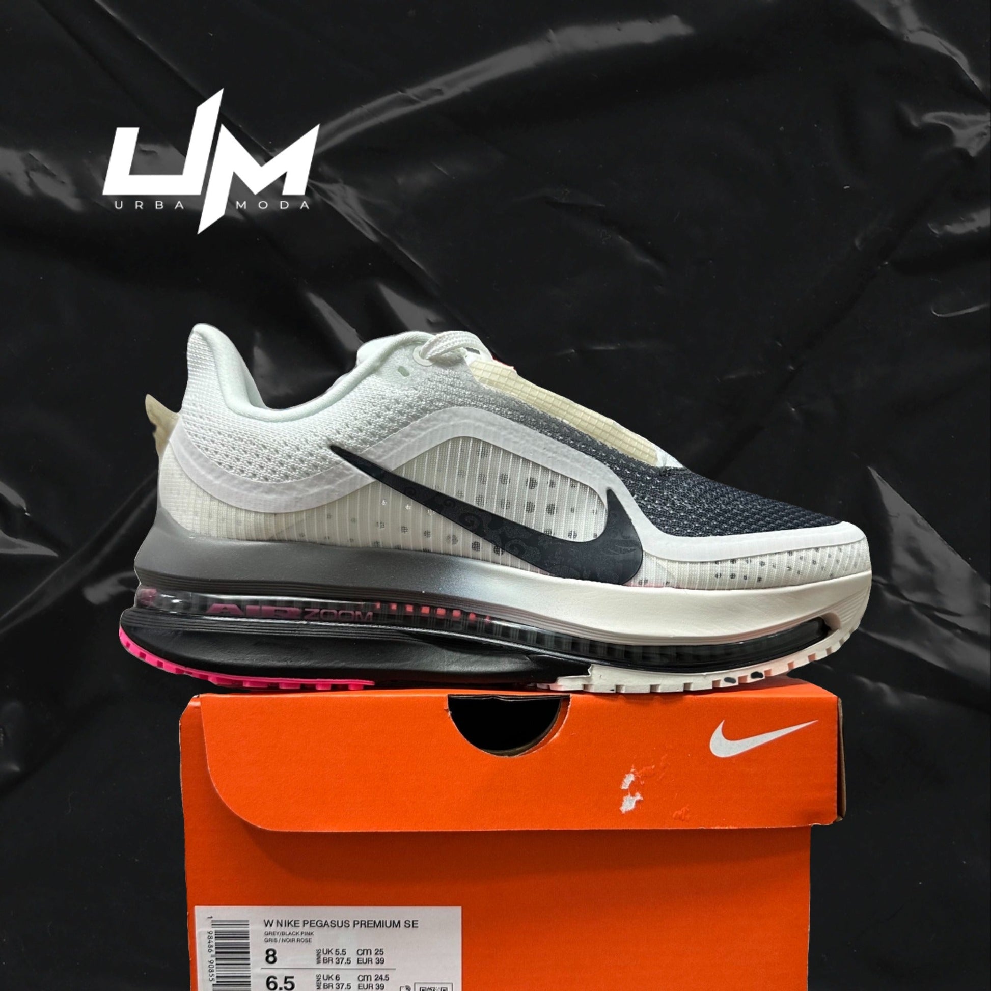 Nike Pegasus Premium SE Grey Black Pink
