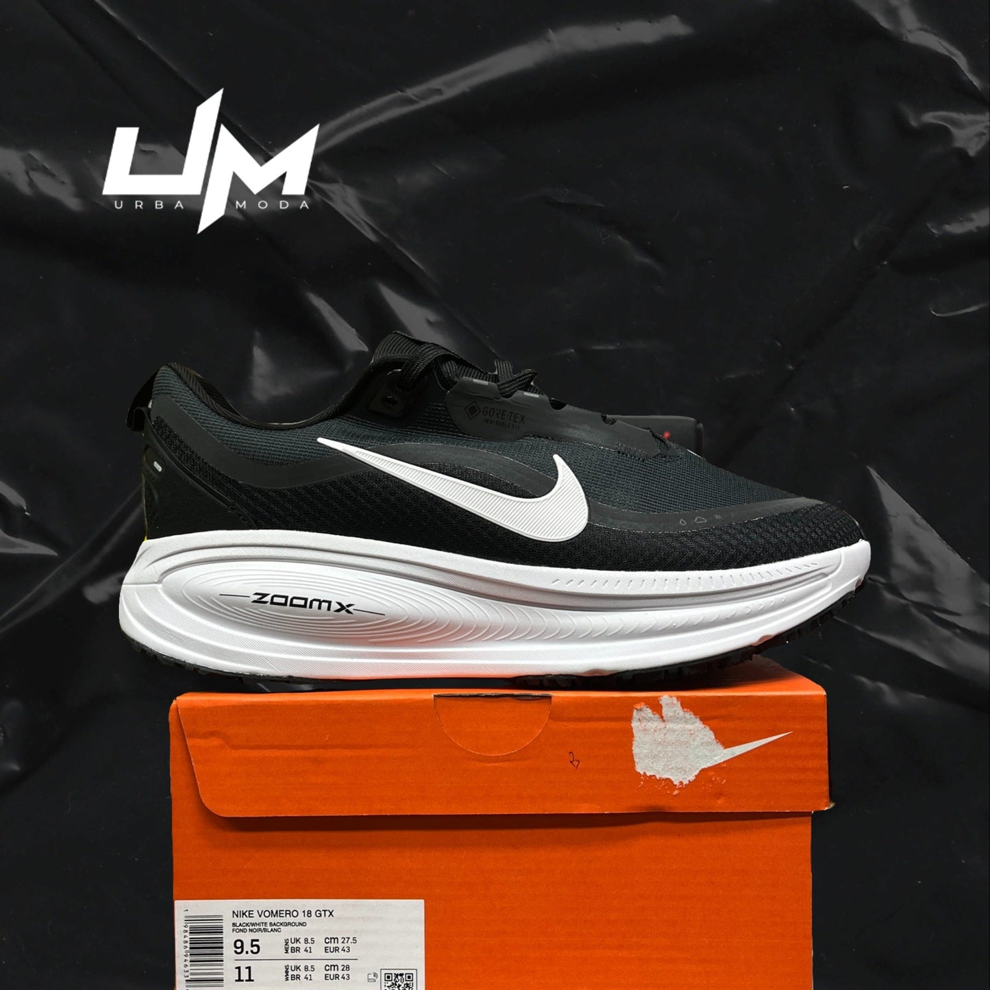 Nike Vomero 18 GTX Black White