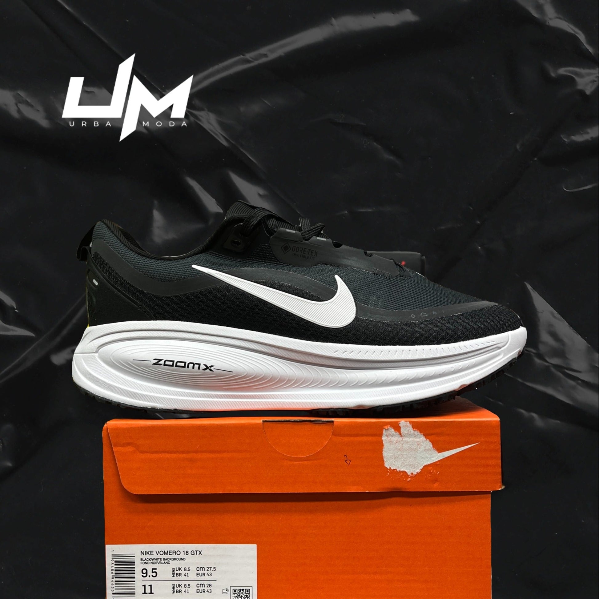 Nike Vomero 18 GTX Black White