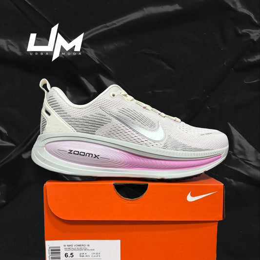 Nike Vomero 18 White Pink Silver