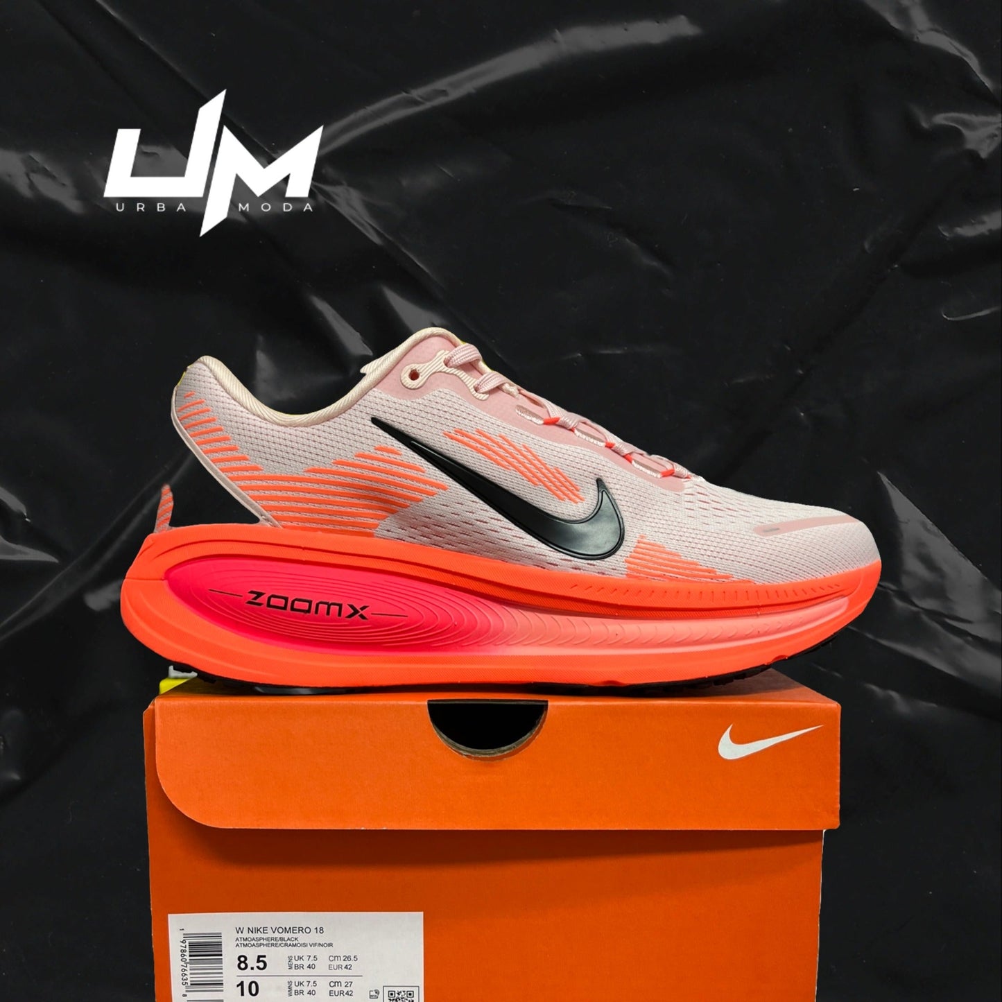 Nike Vomero 18 Coral Orange